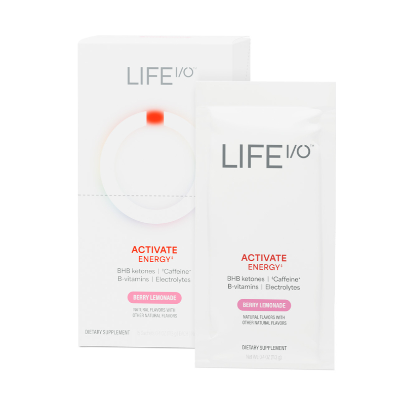 Life I/O Activate Energy: Berry Lemonade (California Only)